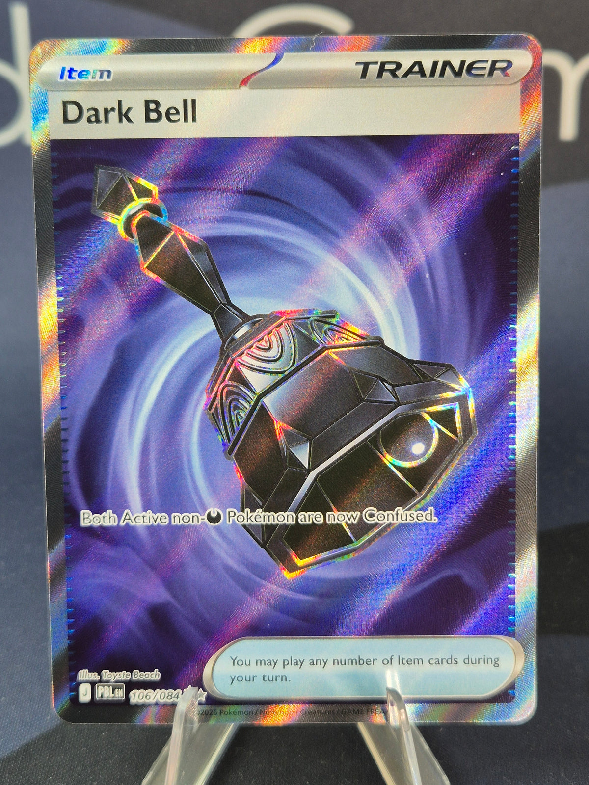Dark Bell 106/084 Pitch Black Ultra Rare