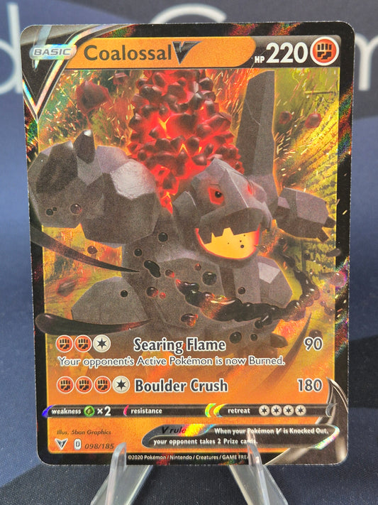 Coalossal V 098/185 Vivid Voltage Holo