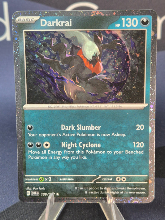 Darkrai 136/197 Obsidian Flames Cosmo Holo