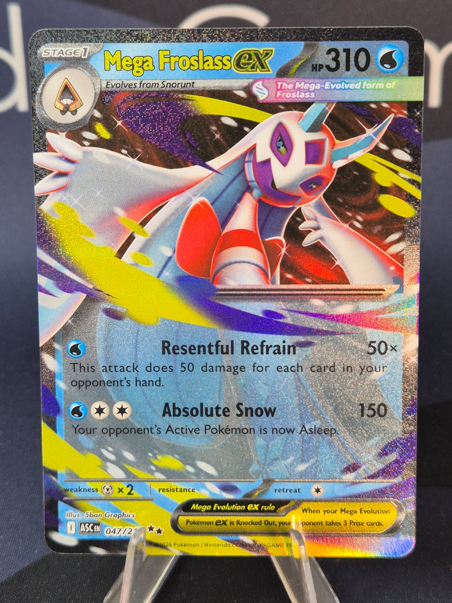 Mega Froslass ex 047/217 Ascended Heroes Double Rare
