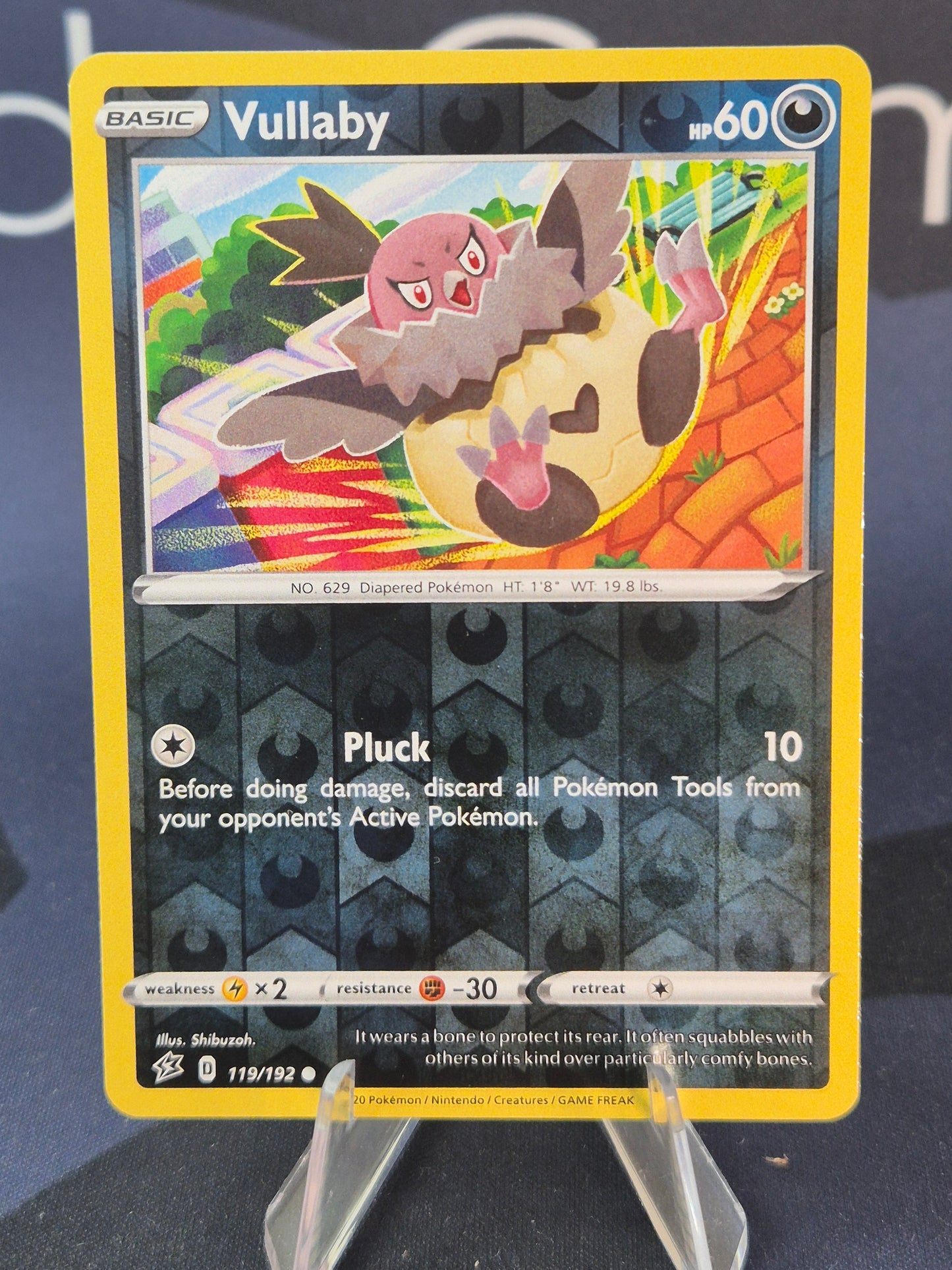 Vullaby 119/192 Rebel Clash Reverse Holo