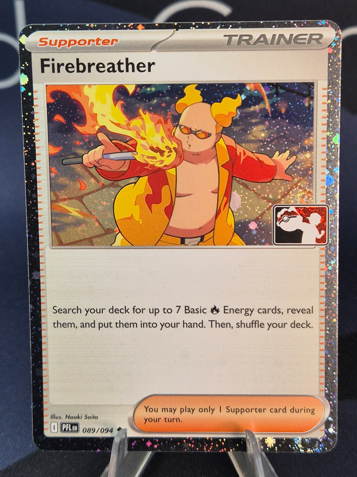 Firebreather Play Stamp Series 9 Holo