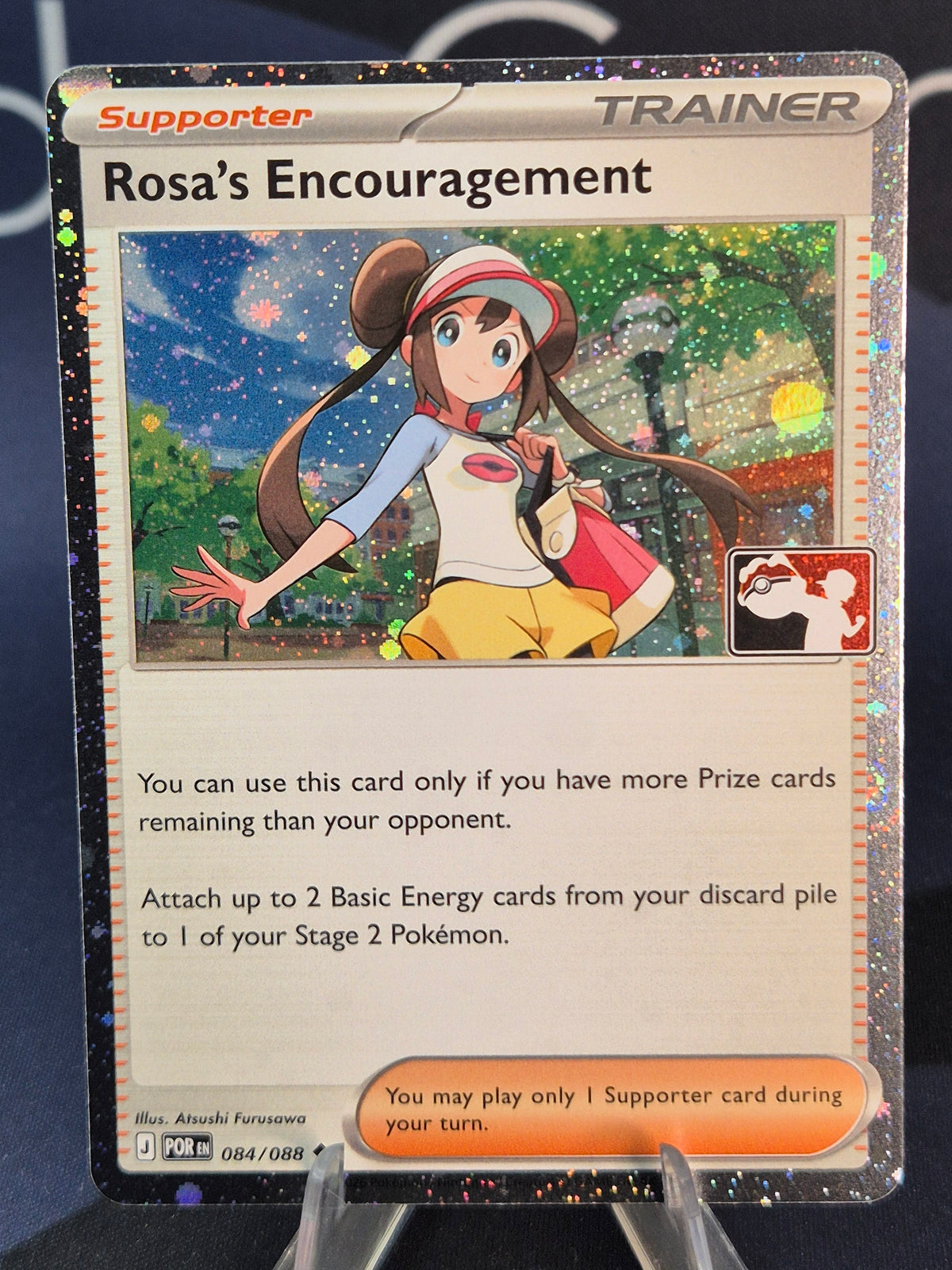 Rosa's Encouragement Play Stamp Series 9 Holo