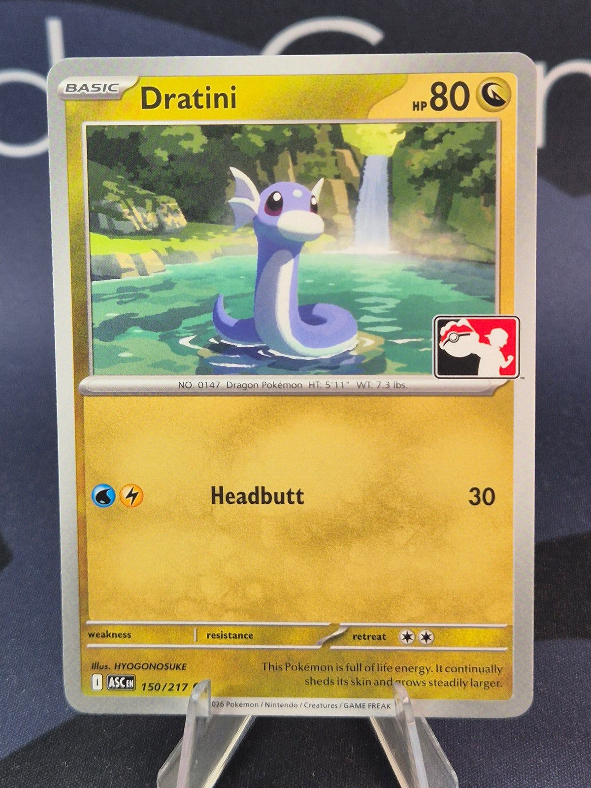 Dratini 150/217 Ascended Heroes Play Stamp Series 9