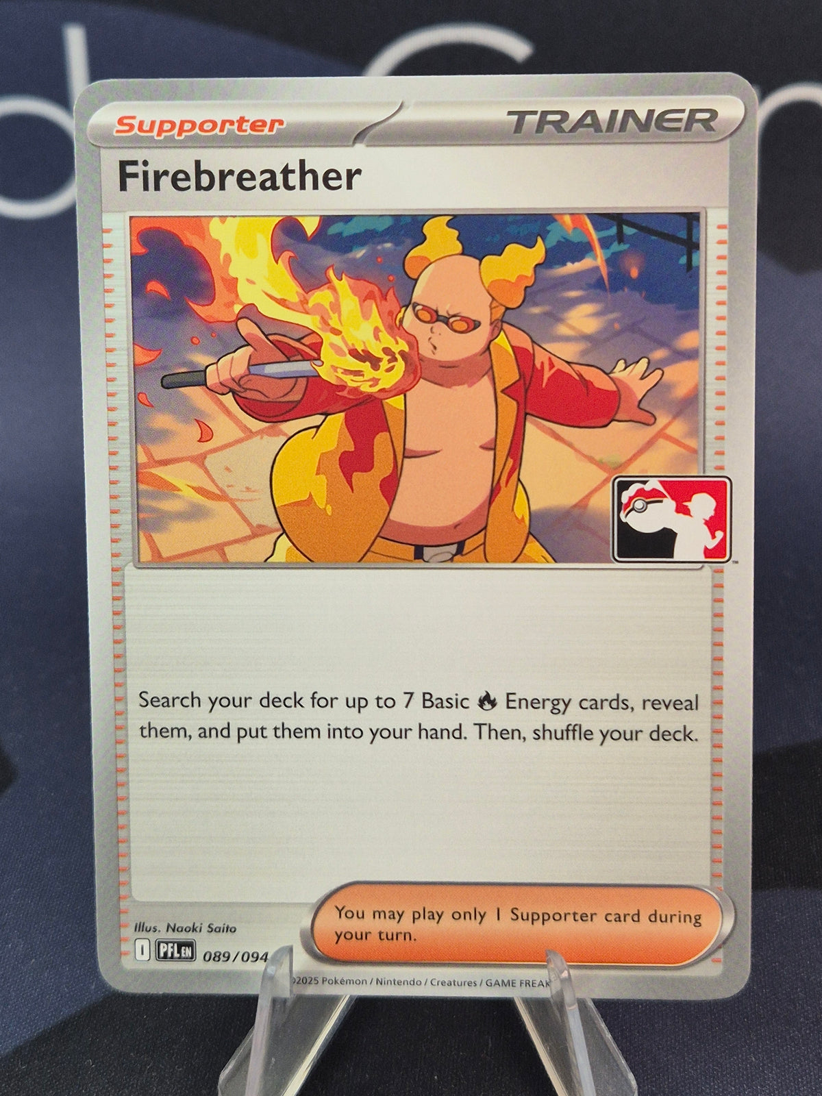 Firebreather 089/094 Phantasmal Flames Play Stamp Series 9