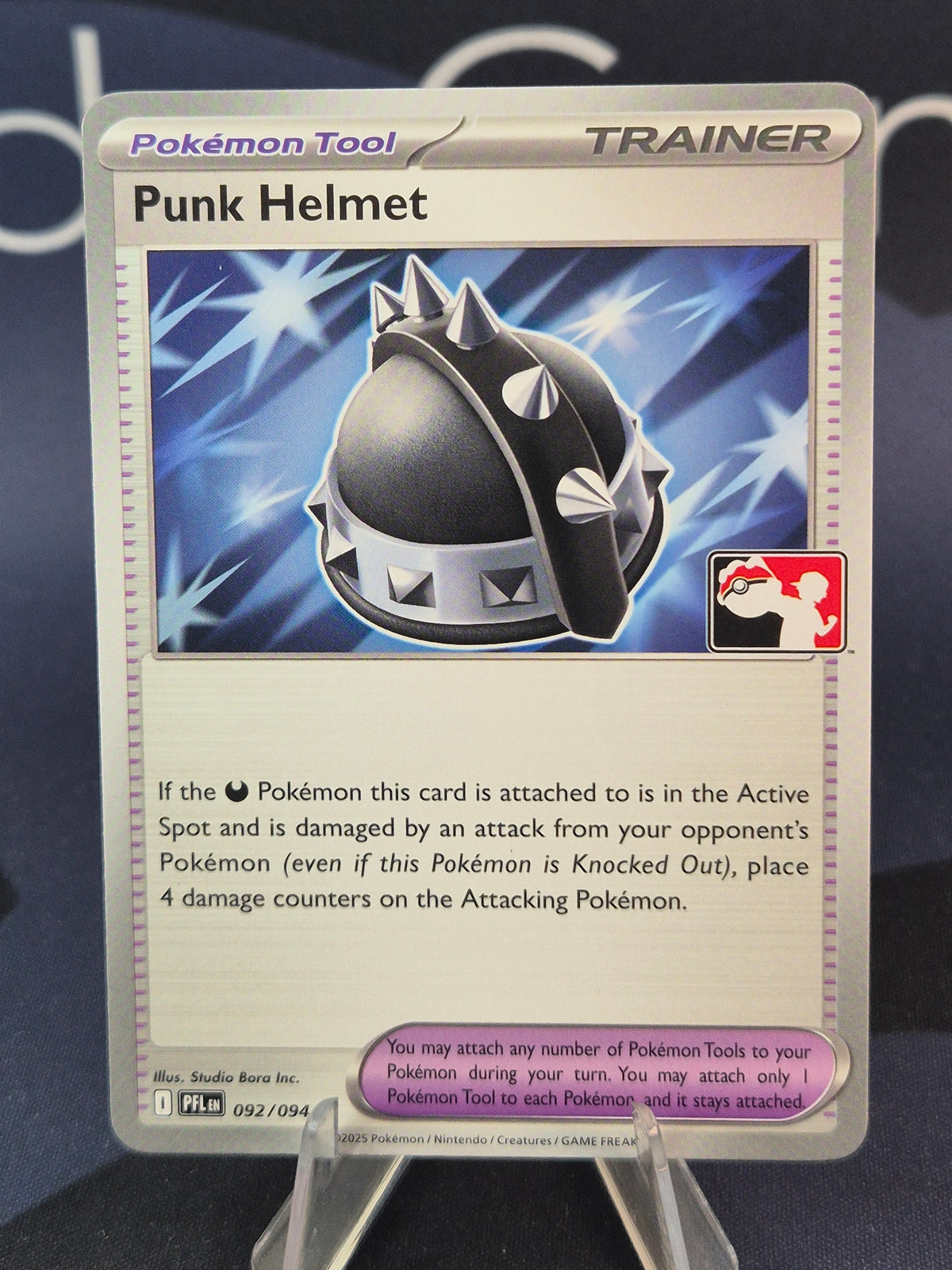 Punk Helmet 092/094 Phantasmal Flames Play Stamp Series 9