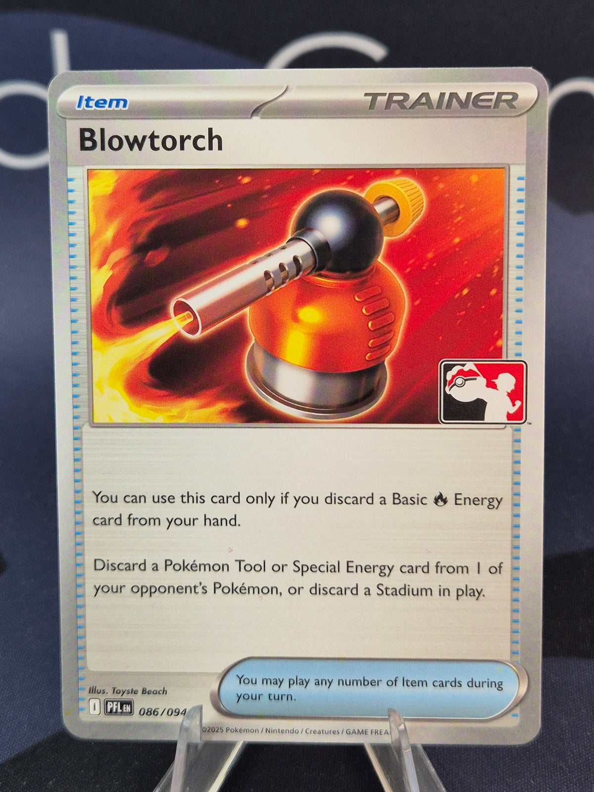 Blowtorch 086/094 Phantasmal Flames Play Stamp Series 9