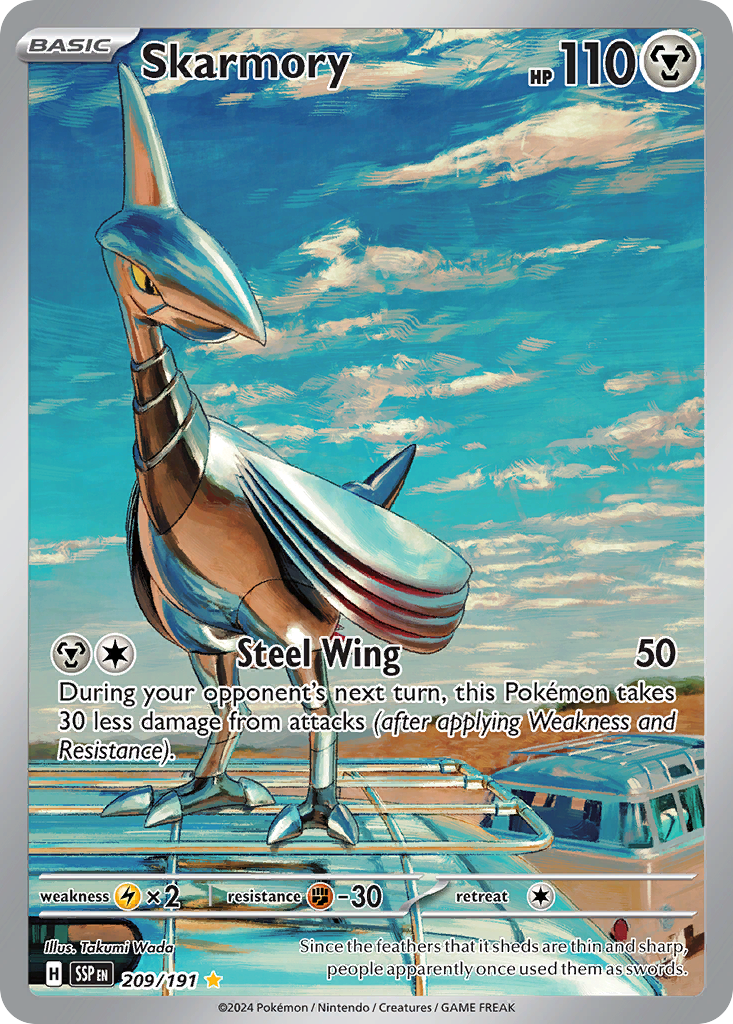 Skarmory 209/191 Surging Sparks