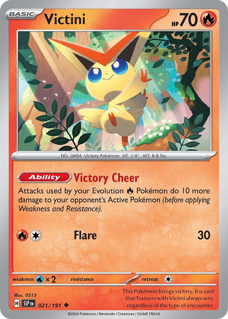 Victini 021/191 Surging Sparks