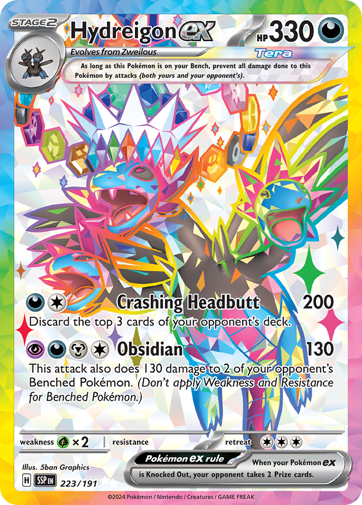 Hydreigon ex 223/191 Surging Sparks