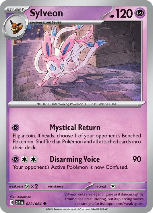 Sylveon 022/064 Shrouded Fable