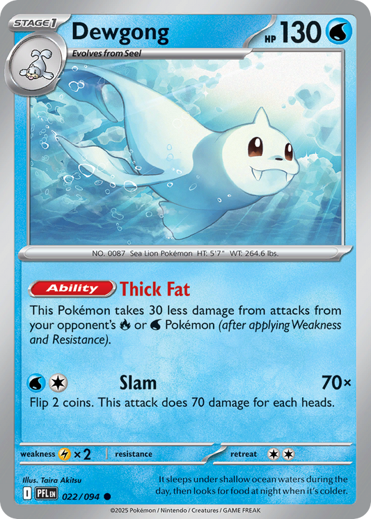 Dewgong 022/094 Phantasmal Flames