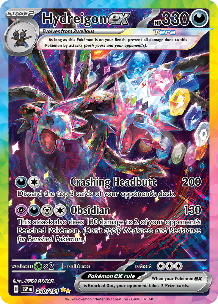 Hydreigon ex 240/191 Surging Sparks