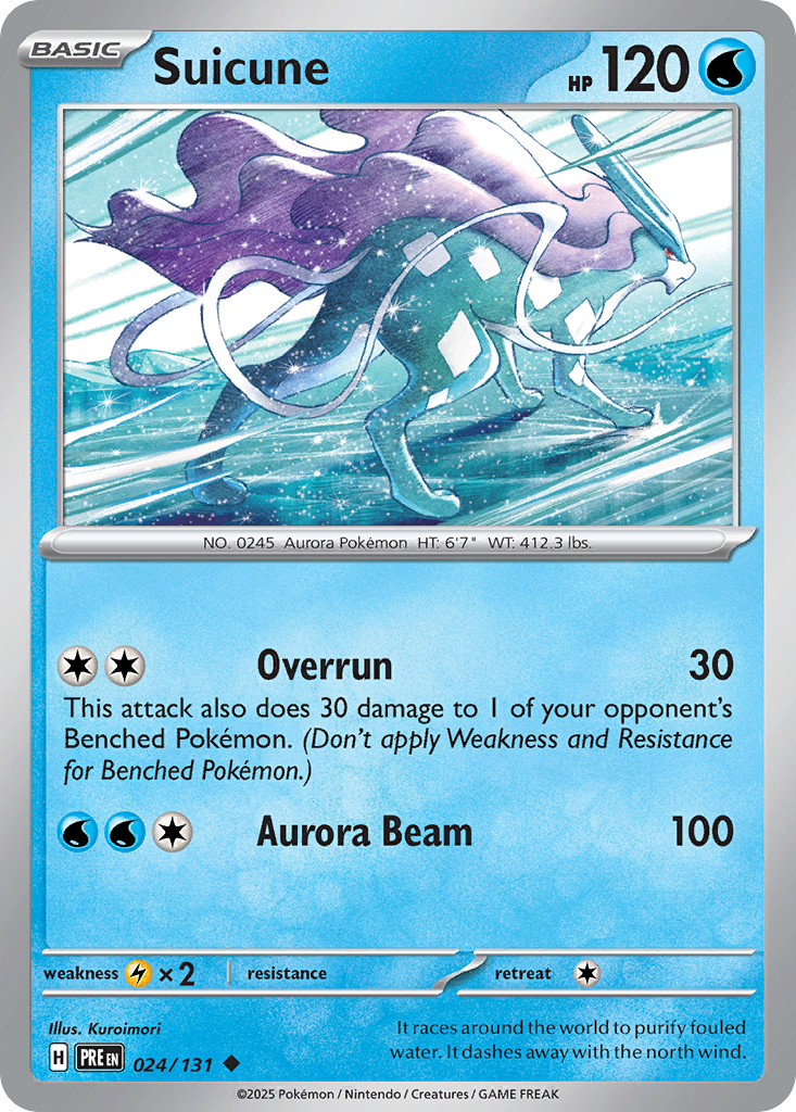 Suicune 024/131 Prismatic Evolutions