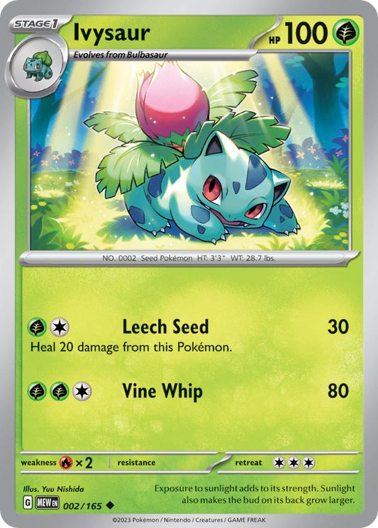 Ivysaur 002/165 151