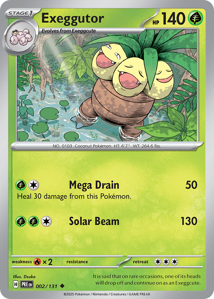 Exuggutor 002/131 Prismatic Evolutions