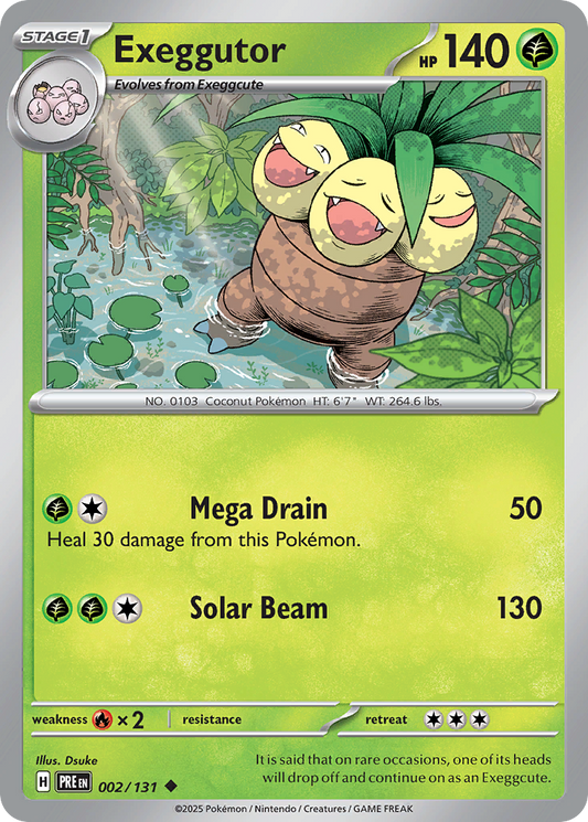 Exuggutor 002/131 Prismatic Evolutions