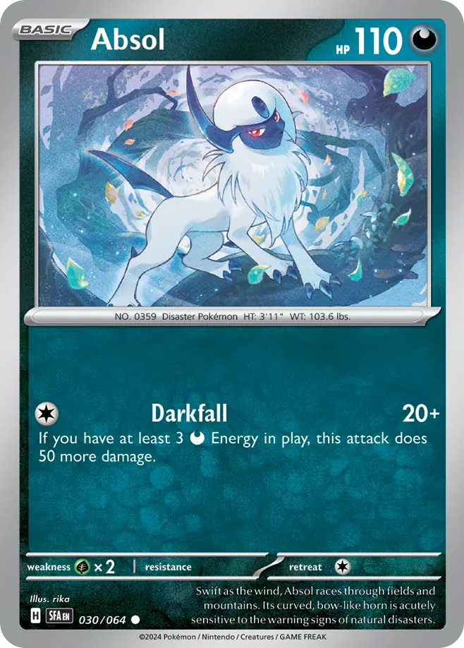 Absol 030/064 Shrouded Fable