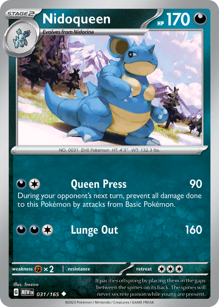 Nidoqueen 031/156 151