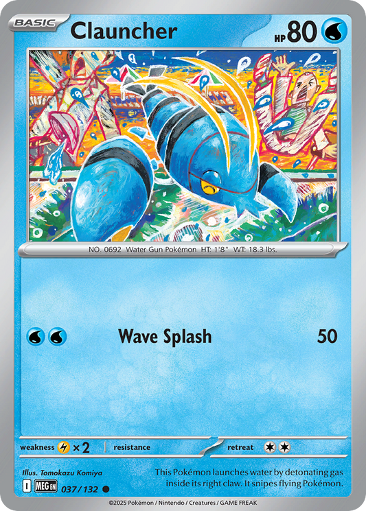 Clauncher 037/132 Mega Evolution