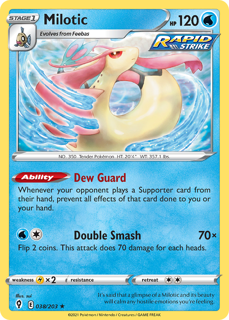 Milotic 038/203 Evolving Skies