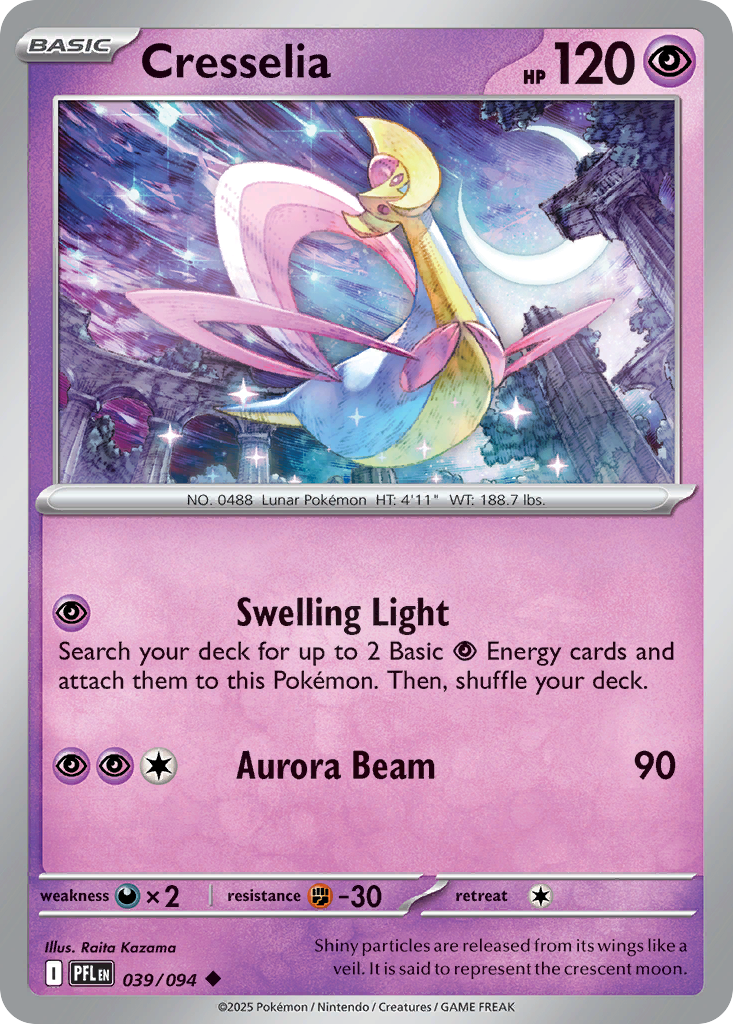 Cresselia 039/094 Phantasmal Flames