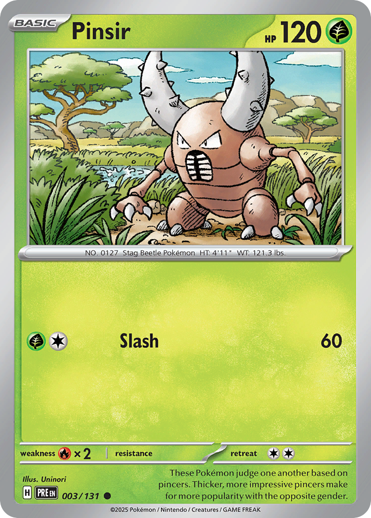 Pinsir 003/131 Prismatic Evolutions