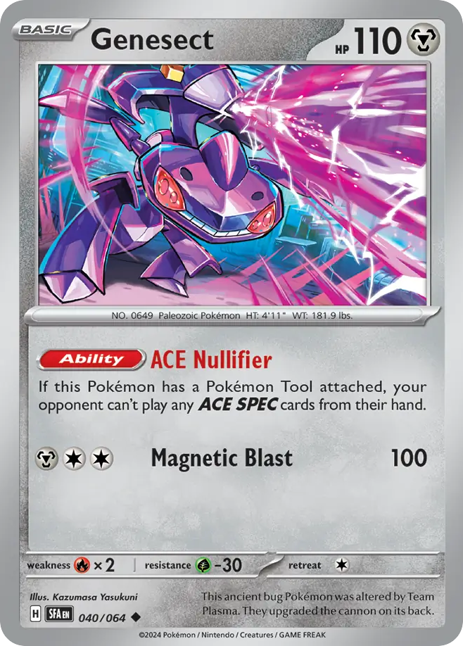 Genesect 040/064 Shrouded Fable