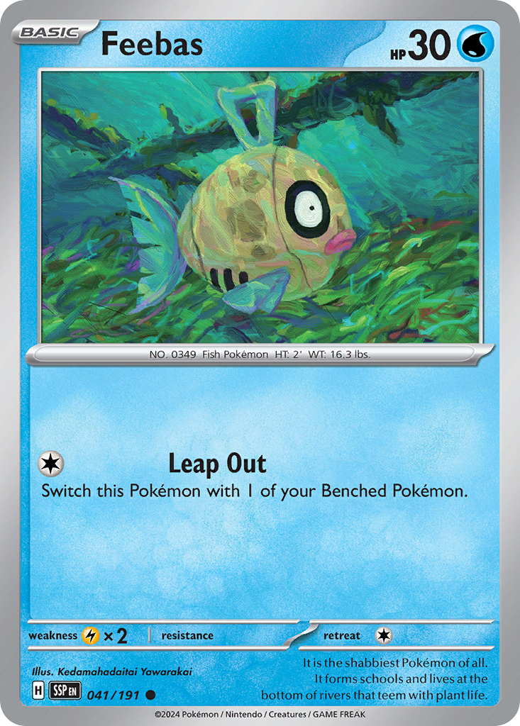 Feebas 041/191 Surging Sparks