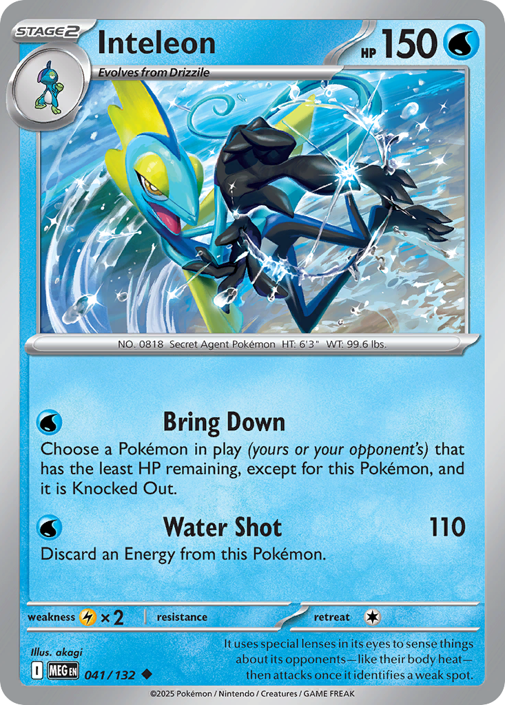 Inteleon 041/132 Mega Evolution