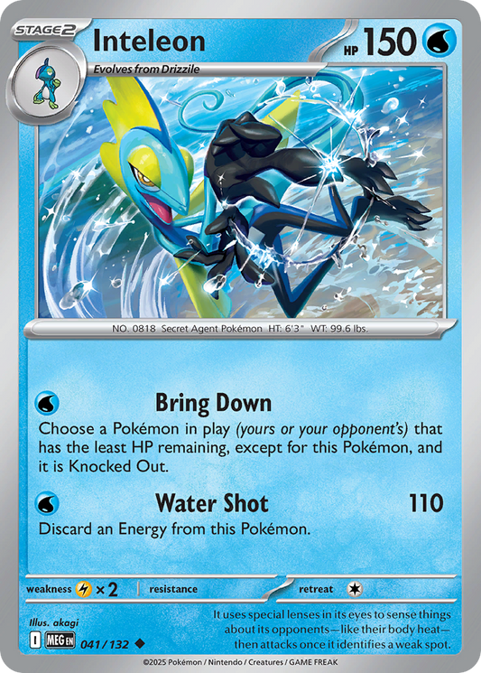 Inteleon 041/132 Mega Evolution