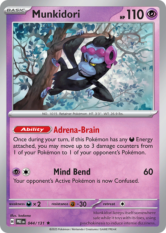 Munkidori 044/131 Prismatic Evolutions Holo