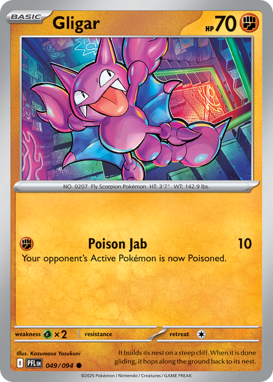 Gligar 049/094 Phantasmal Flames