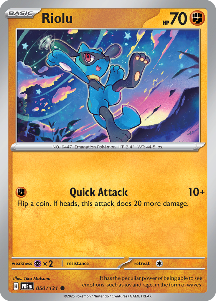 Riolu 050/131 Prismatic Evolutions