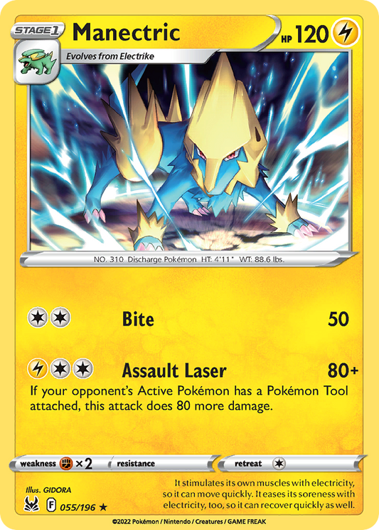 Manectric 055/196 Lost Origin