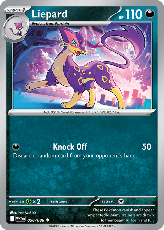 Liepard 056/086 White Flare