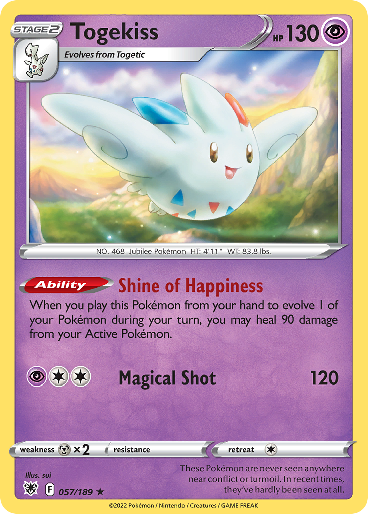 Togekiss 057/189 Astral Radiance Holo