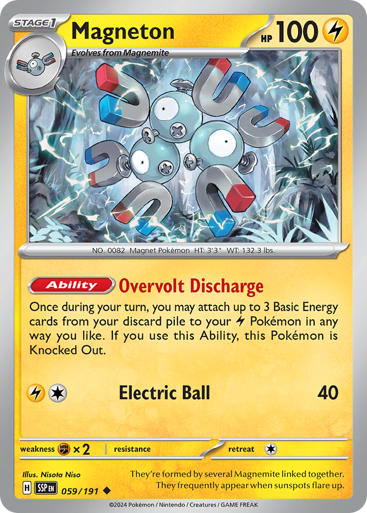 Magneton 059/191 Surging Sparks