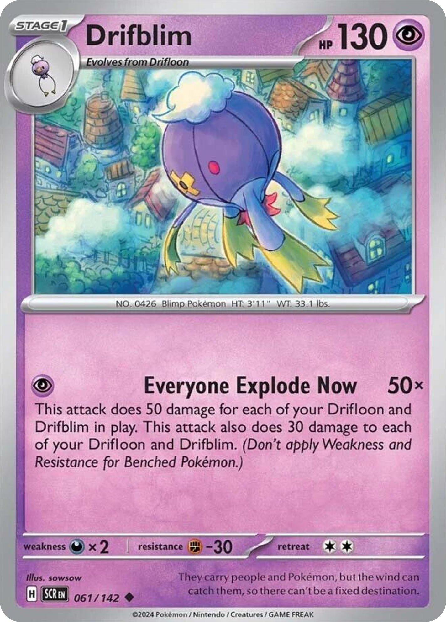 Drifblim 061/142 Stellar Crown