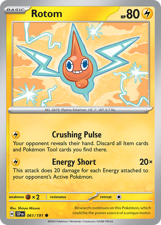 Rotom 061/191 Surging Sparks