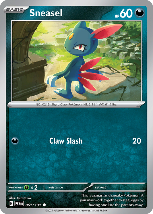 Sneasel 061/131 Prismatic Evolutions