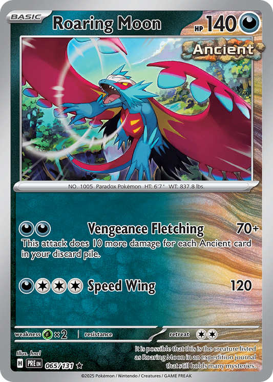 Roaring Moon 065/131 Prismatic Evolutions Holo