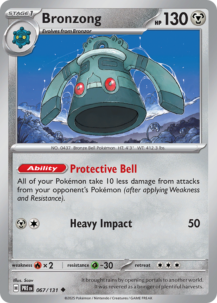 Bronzong 067/131 Prismatic Evolutions