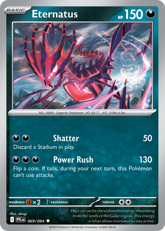 Eternatus 069/094 Phantasmal Flames