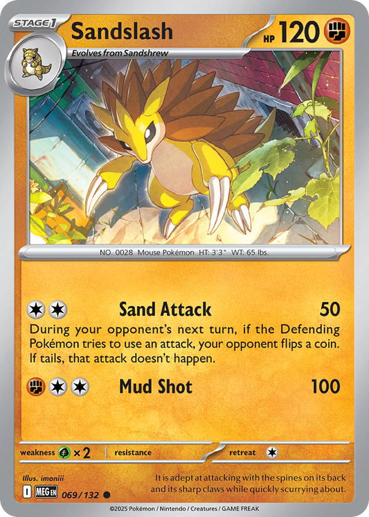 Sandslash 069/132 Mega Evolution