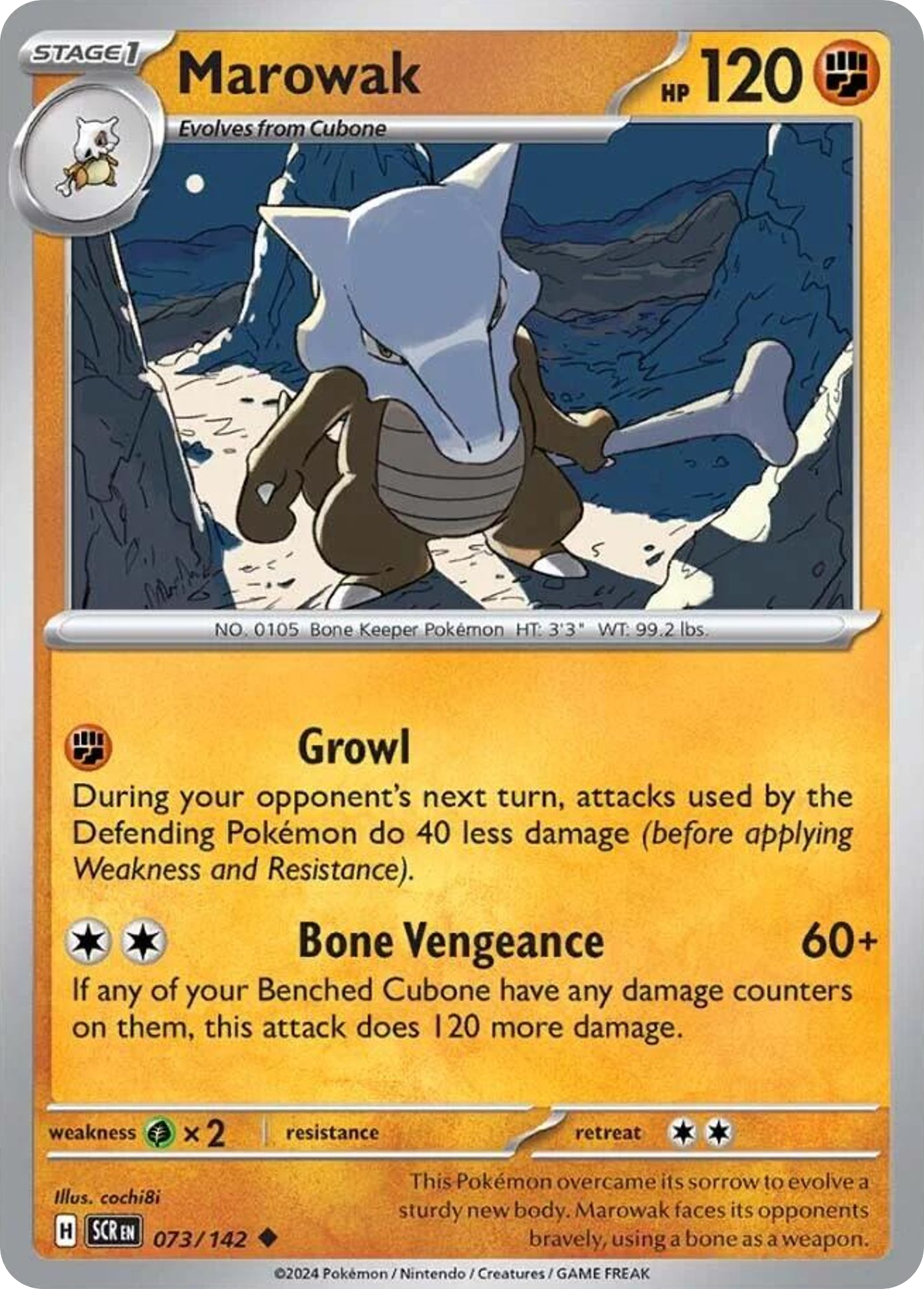 Marowak 073/142 Stellar Crown