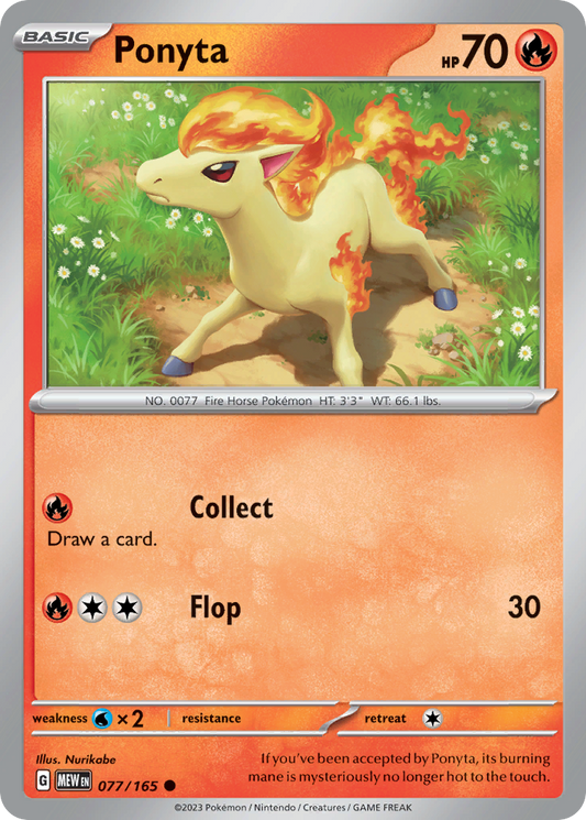 Ponyta 077/165 151