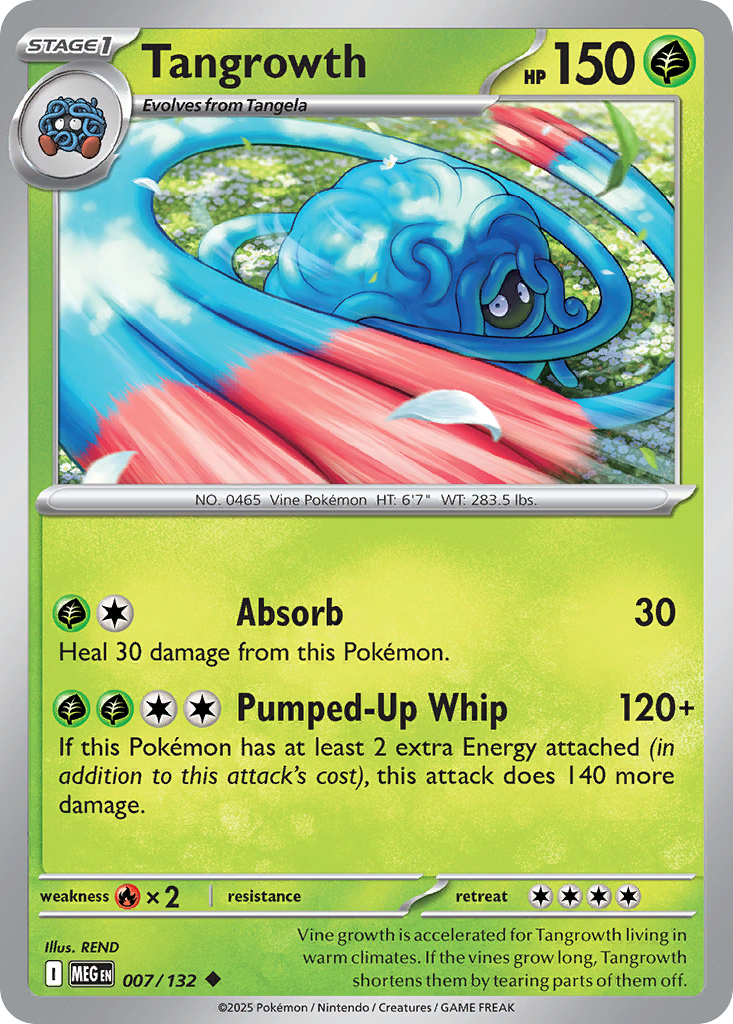 Tangrowth 007/132 Mega Evolution