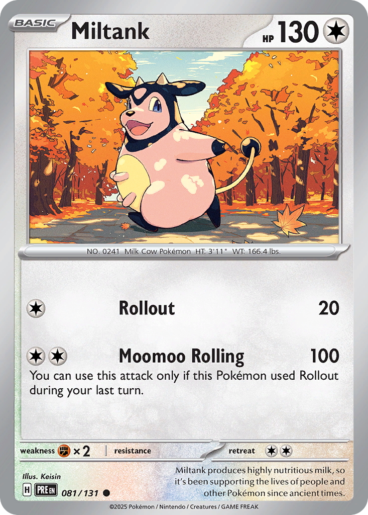 Miltank 081/131 Prismatic Evolutions