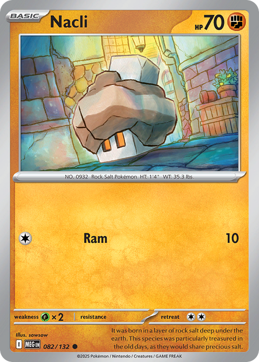 Nacli 082/132 Mega Evolution